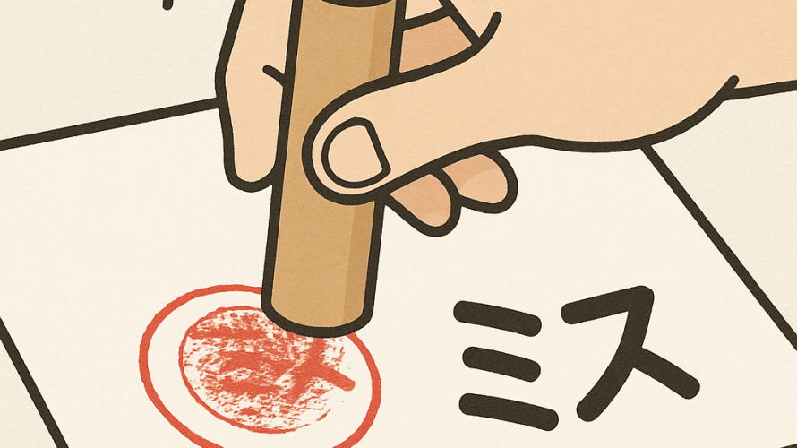 押印ミスを訂正する方法とは? │ ハンコ印刷ゴム印即日納品センター