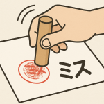 押印ミスを訂正する方法とは？