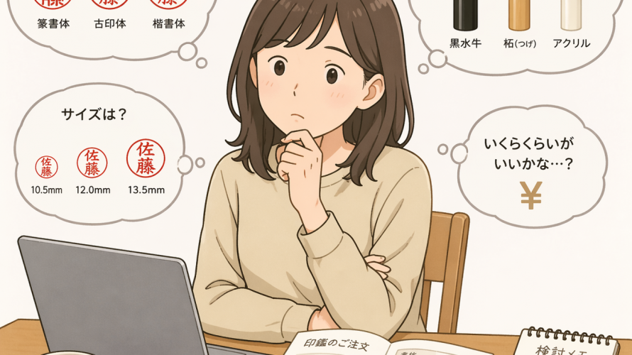 印鑑の買い替え時期とは？見直すべきサインを解説