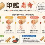 印鑑の寿命はどれくらい？
